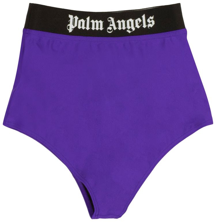 Palm Angels Classic Logo Panties Purple