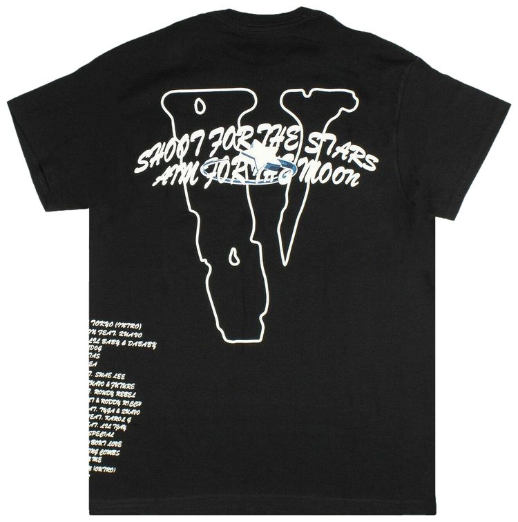 Vlone Shoot For The Stars T Shirt Black