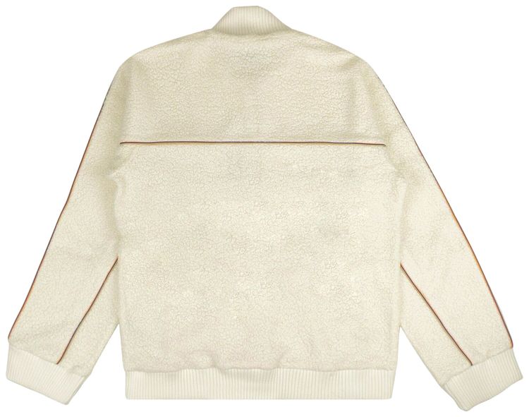 Casablanca Rainbow Piped Terry Track Jacket Ecru