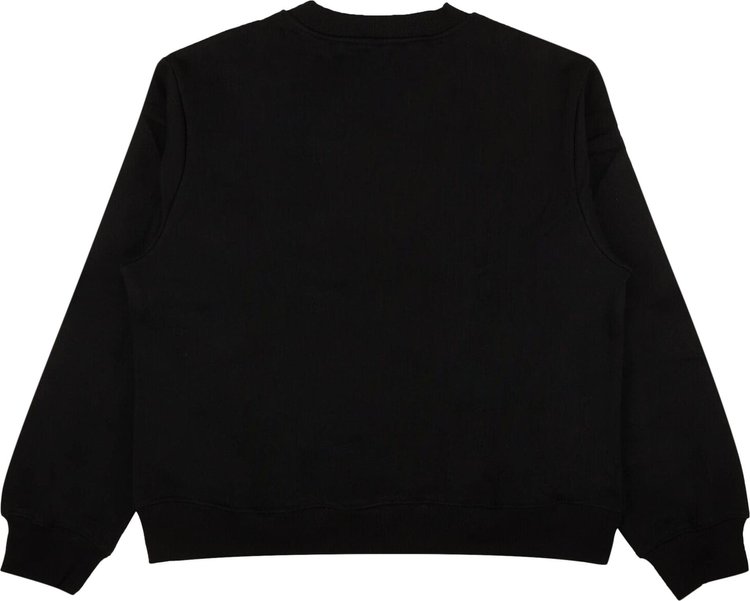 424 Here To Help Crewneck Sweatshirt Black