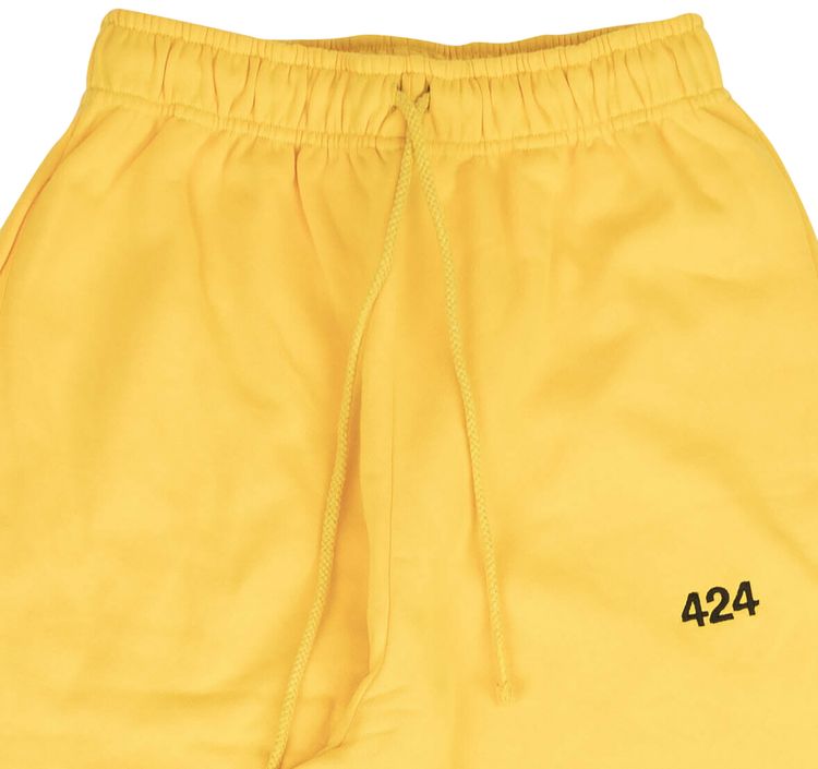 424 Logo Jogger Sweatpants YellowBlack