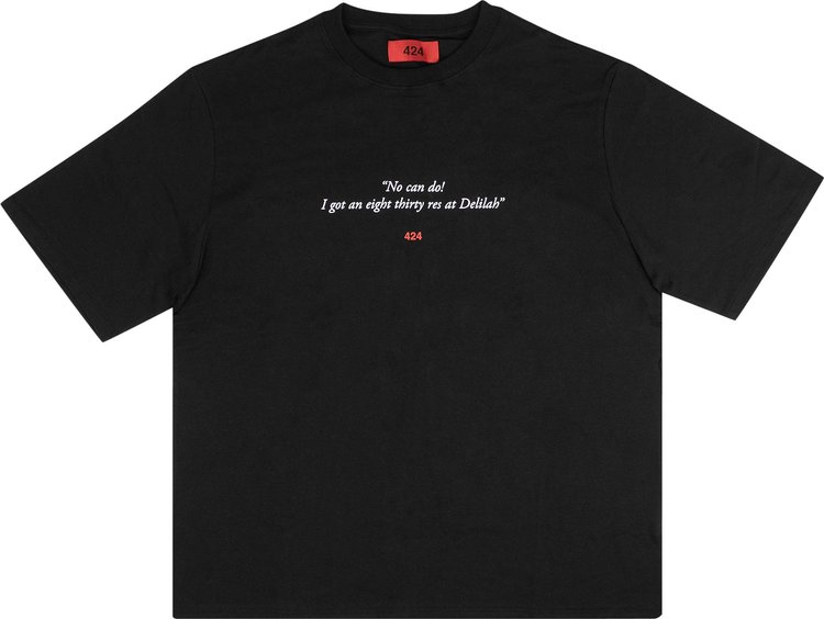 424 Logo Short-Sleeve T-Shirt 'Black'