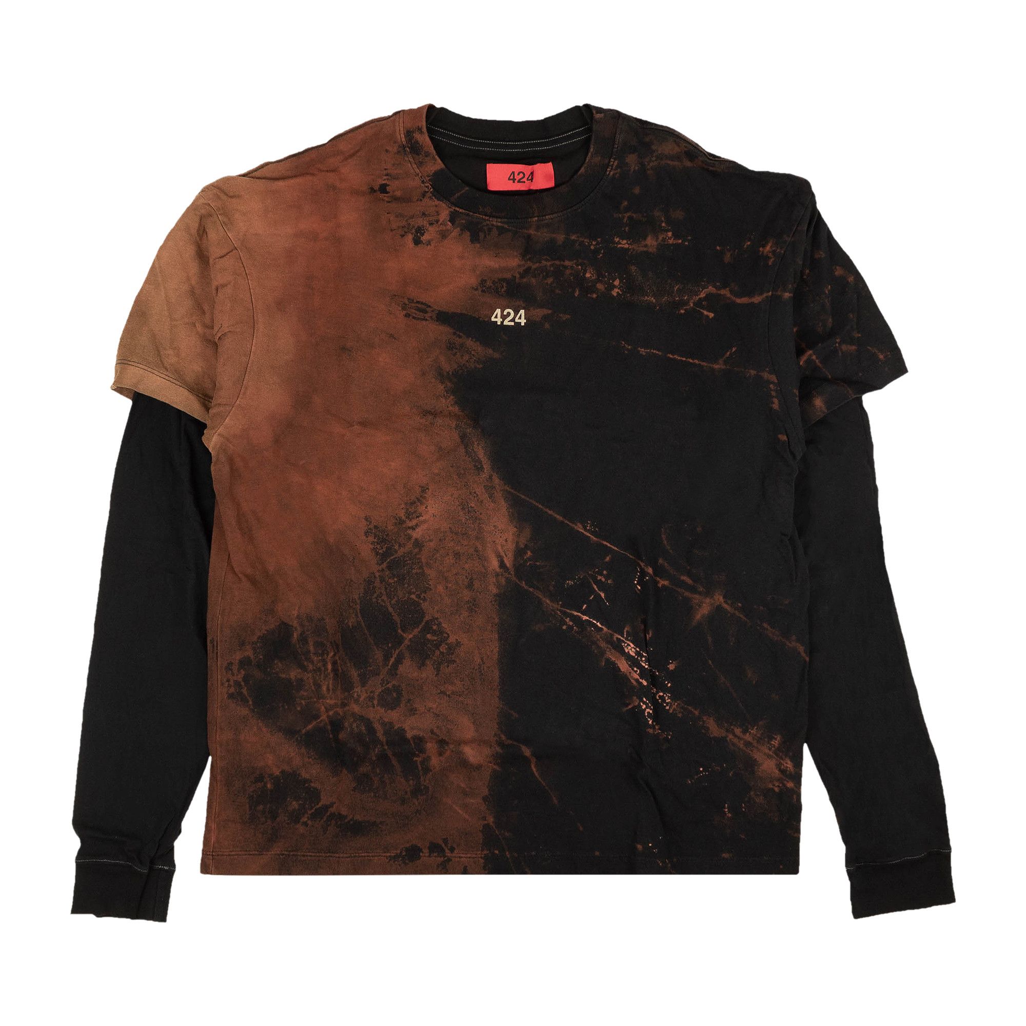 【DISCERNMENT】Double Layered Pigment T-Shirt DISCERNMENT】Double Layered Pigment T-Shirt (DISCERNMENT/T