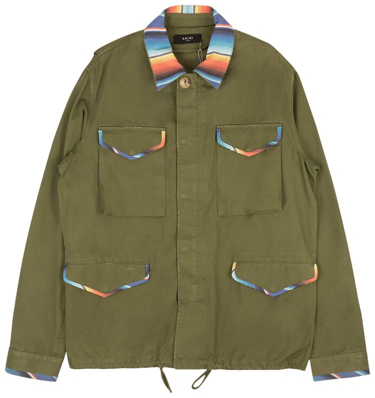 Amiri Baja M65 Jacket Olive