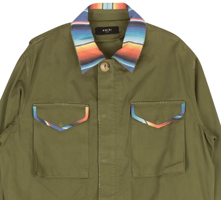 Amiri Baja M65 Jacket Olive