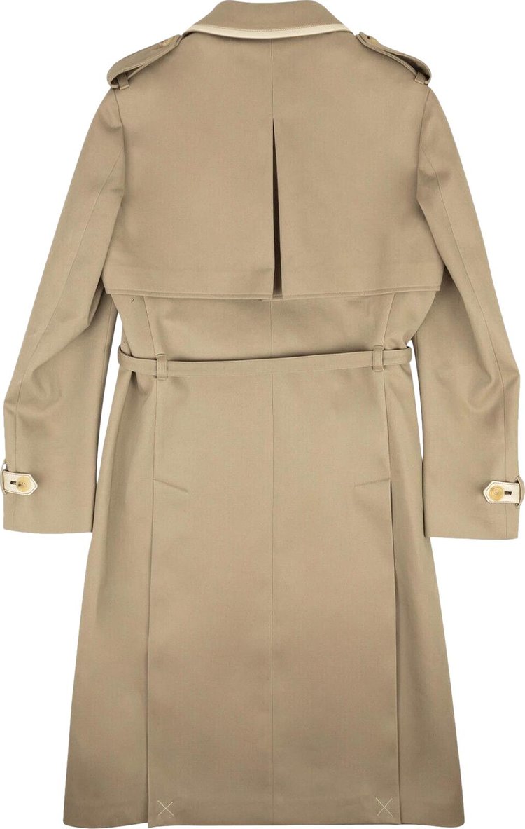 Amiri Classic Trench Coat Cream