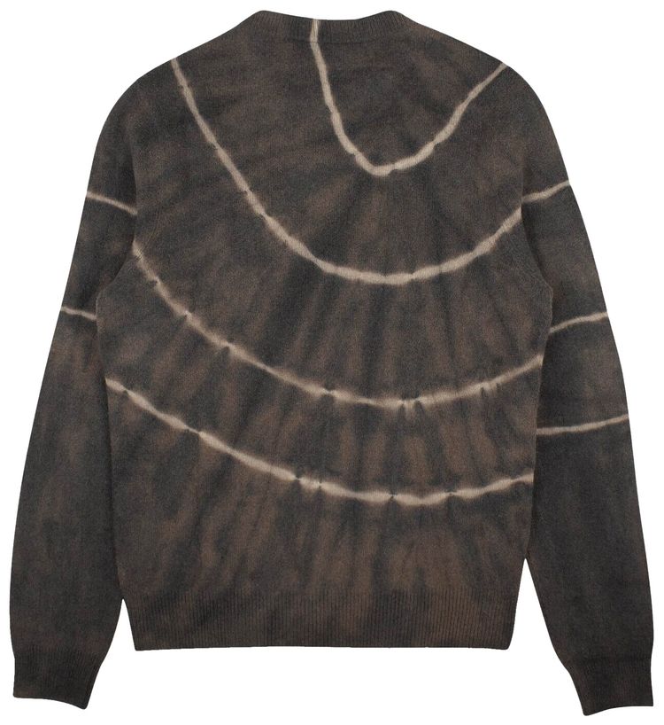 Amiri Multi Tie Dye Pullover Sweater Brown