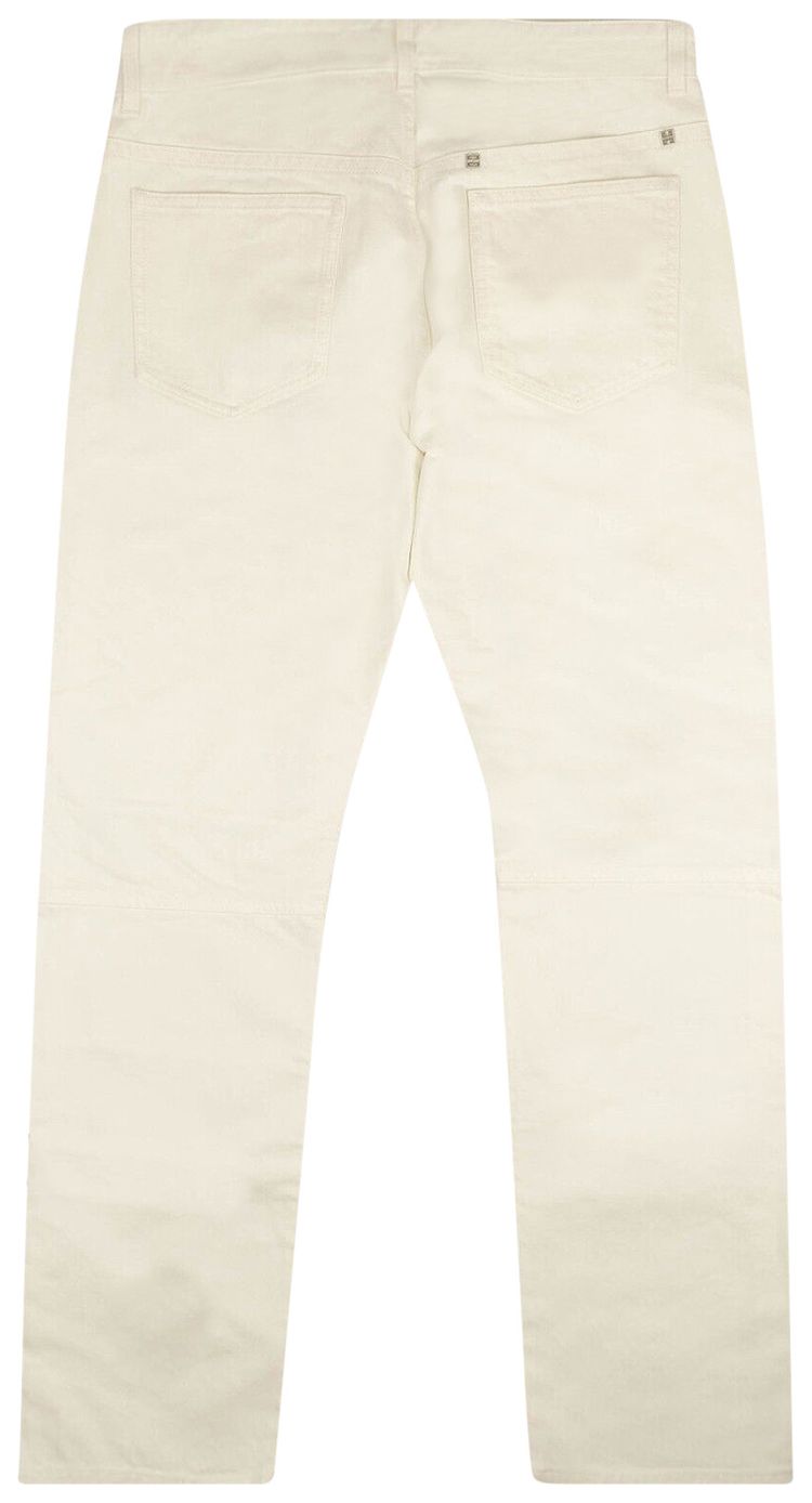 Givenchy Straight Fit Denim White