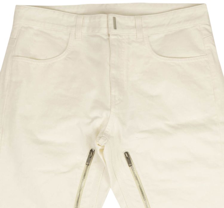 Givenchy Straight Fit Denim White