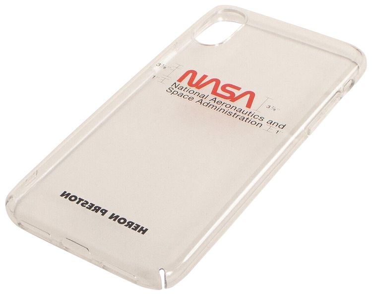 Heron Preston Nasa iPhone XR Phone Case Transparent
