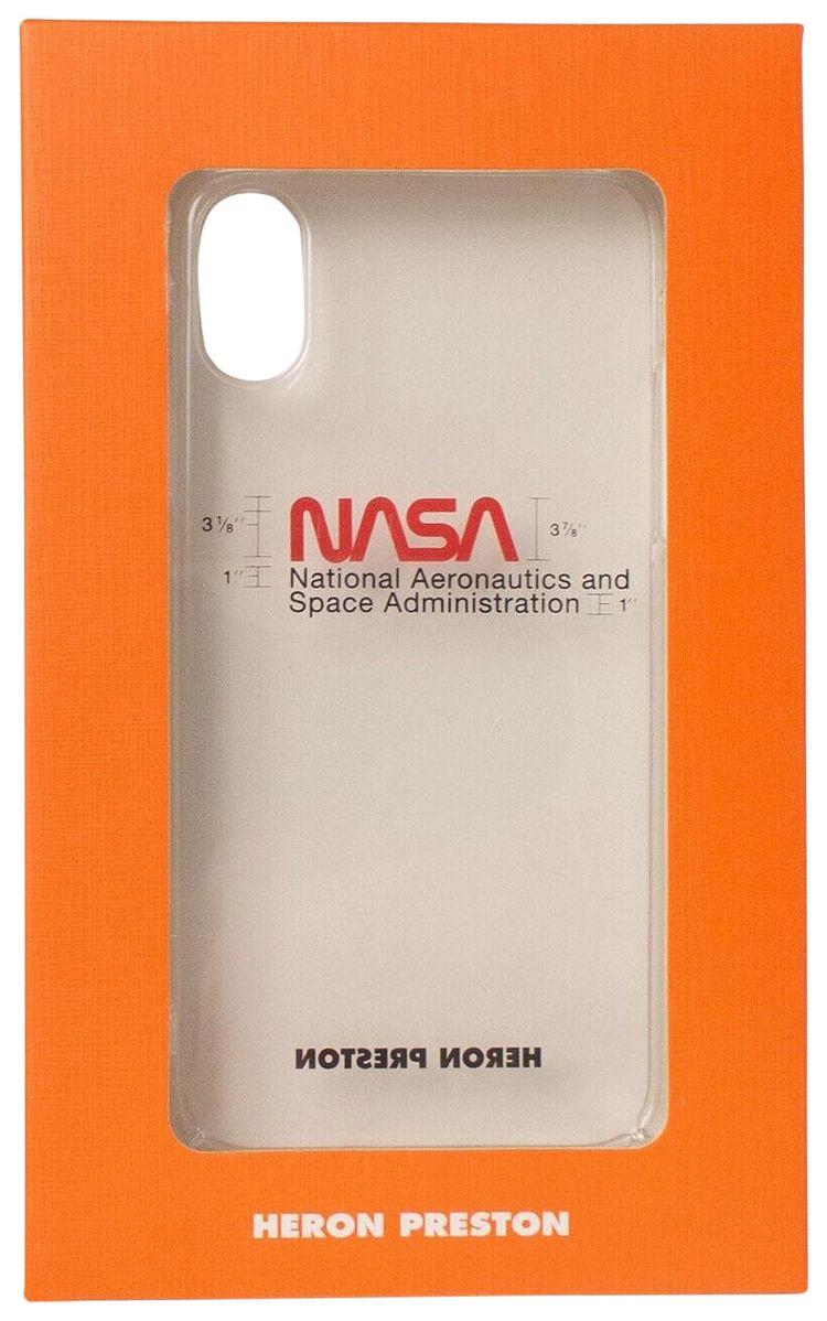 Heron Preston Nasa iPhone XR Phone Case Transparent
