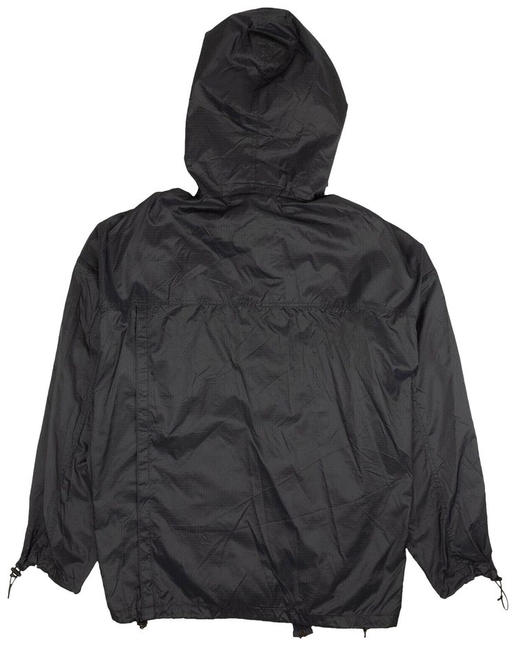 Off White Paper Clip Zip Windbreaker Black