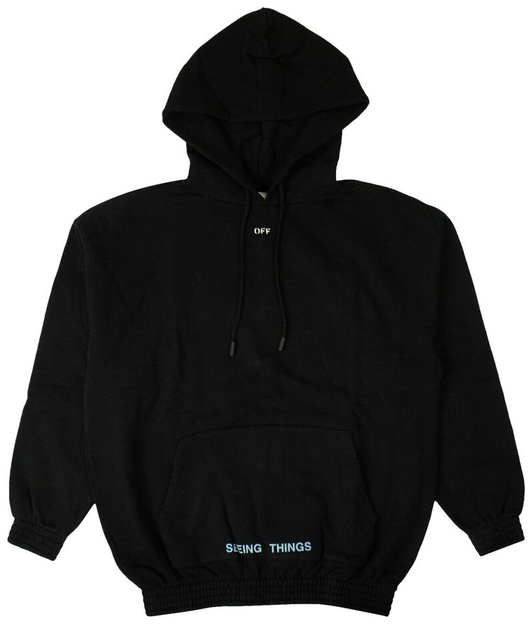 Off White 1991 Hooded Sweatshirt Black