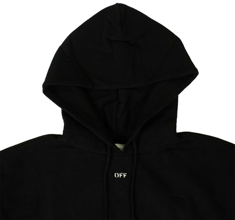 Off White 1991 Hooded Sweatshirt Black
