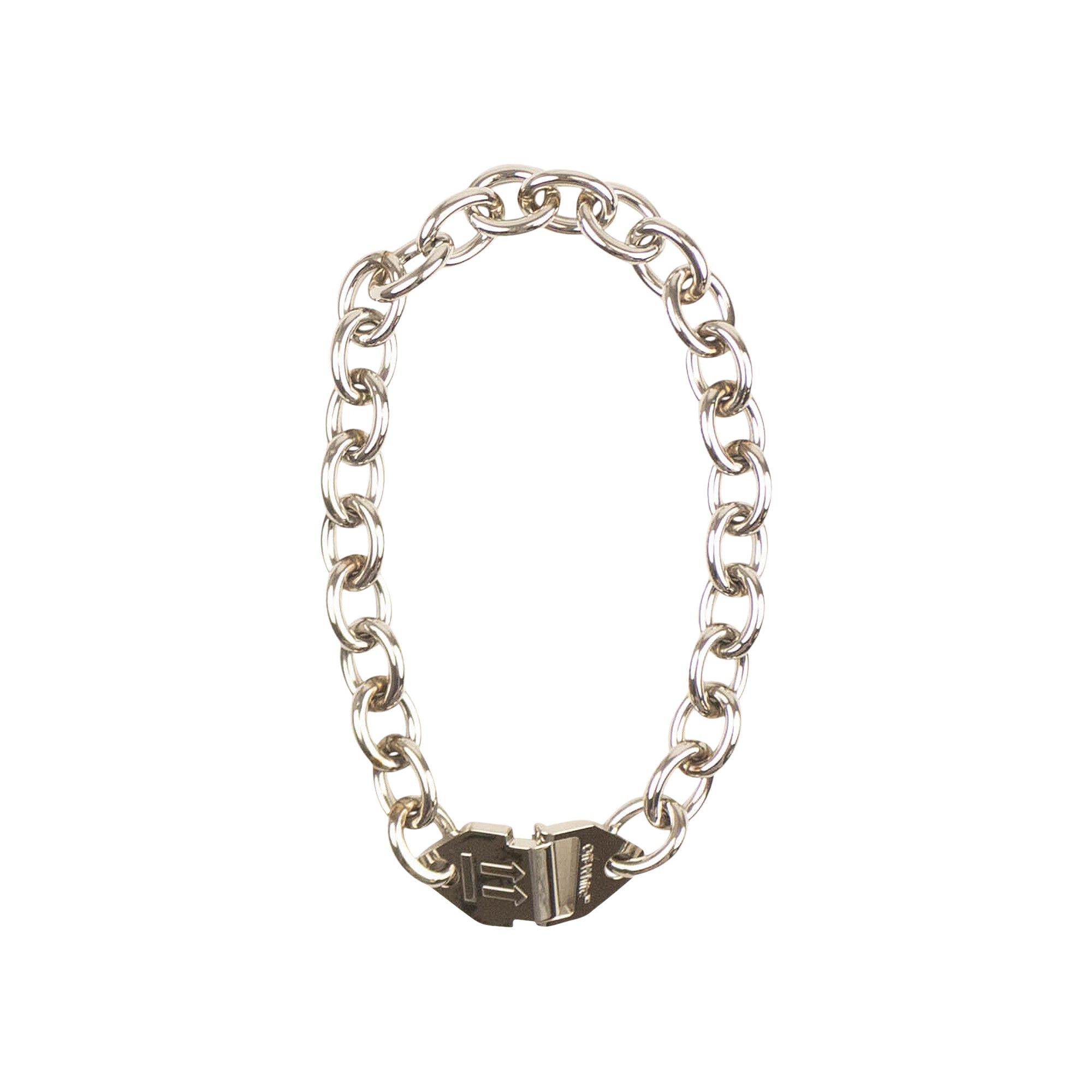 Buy Off-White Chain Link Necklace 'Silver' - OWOB005S199800449100