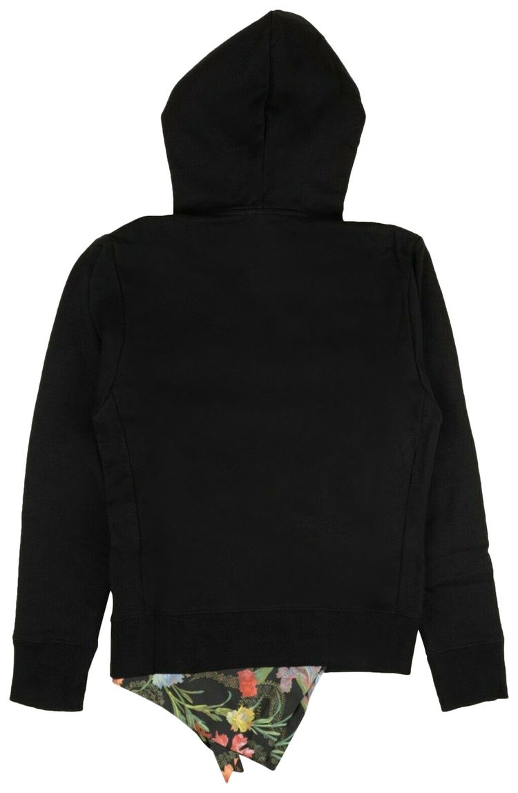 Off White Foulard Pullover Hoodie Black