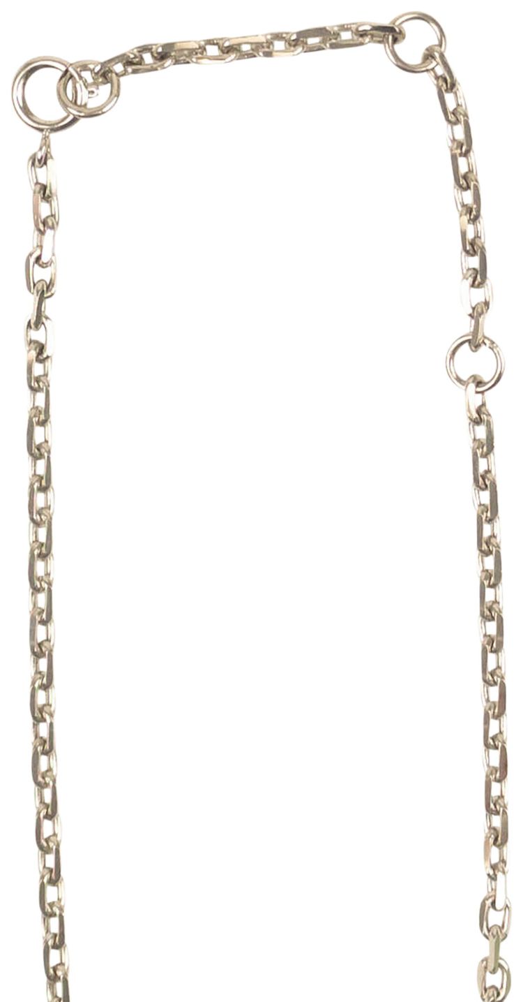 Off White Multicharm Necklace RedWhite