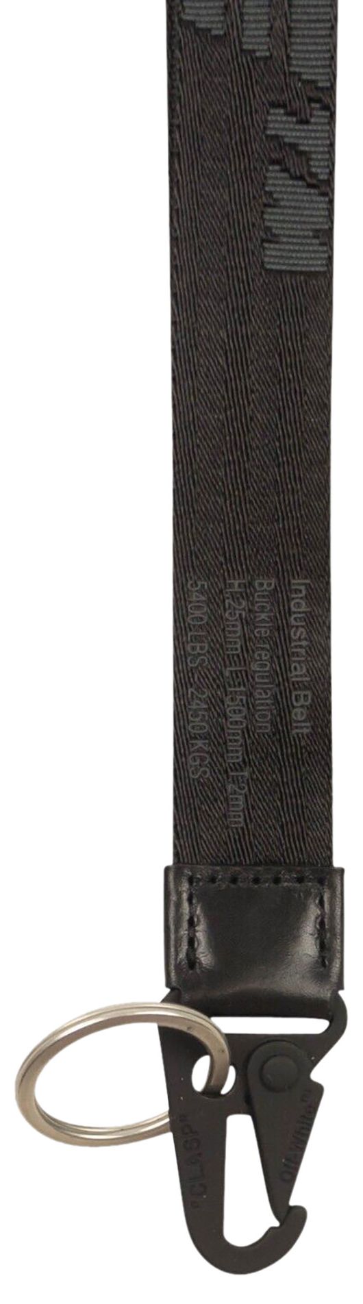 Off White 20 Industrial Necklace Black