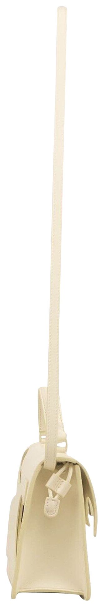 Off White Meteor Hole Jitney 14 Bag Cream