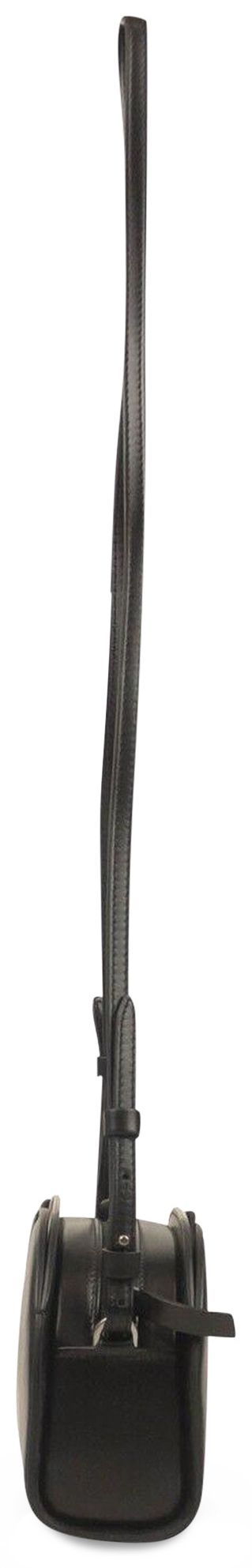 Off White Mirror Swiss Camera Bag Black