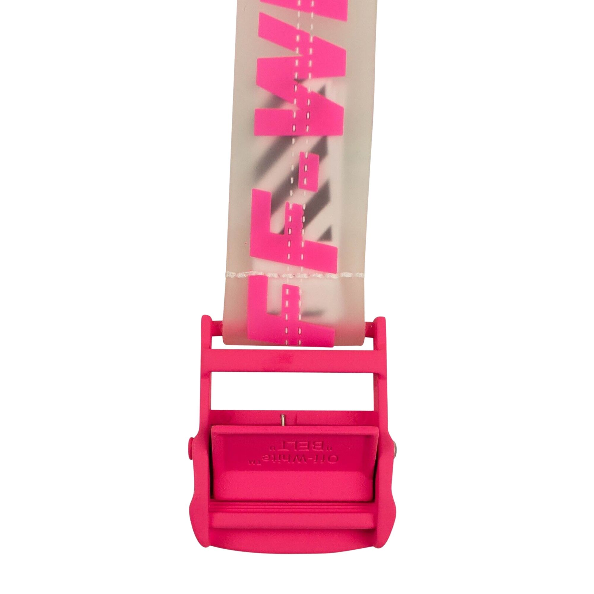 Buy Off White Rubber Industrial Belt Pink OWRB009R198510889828 GOAT