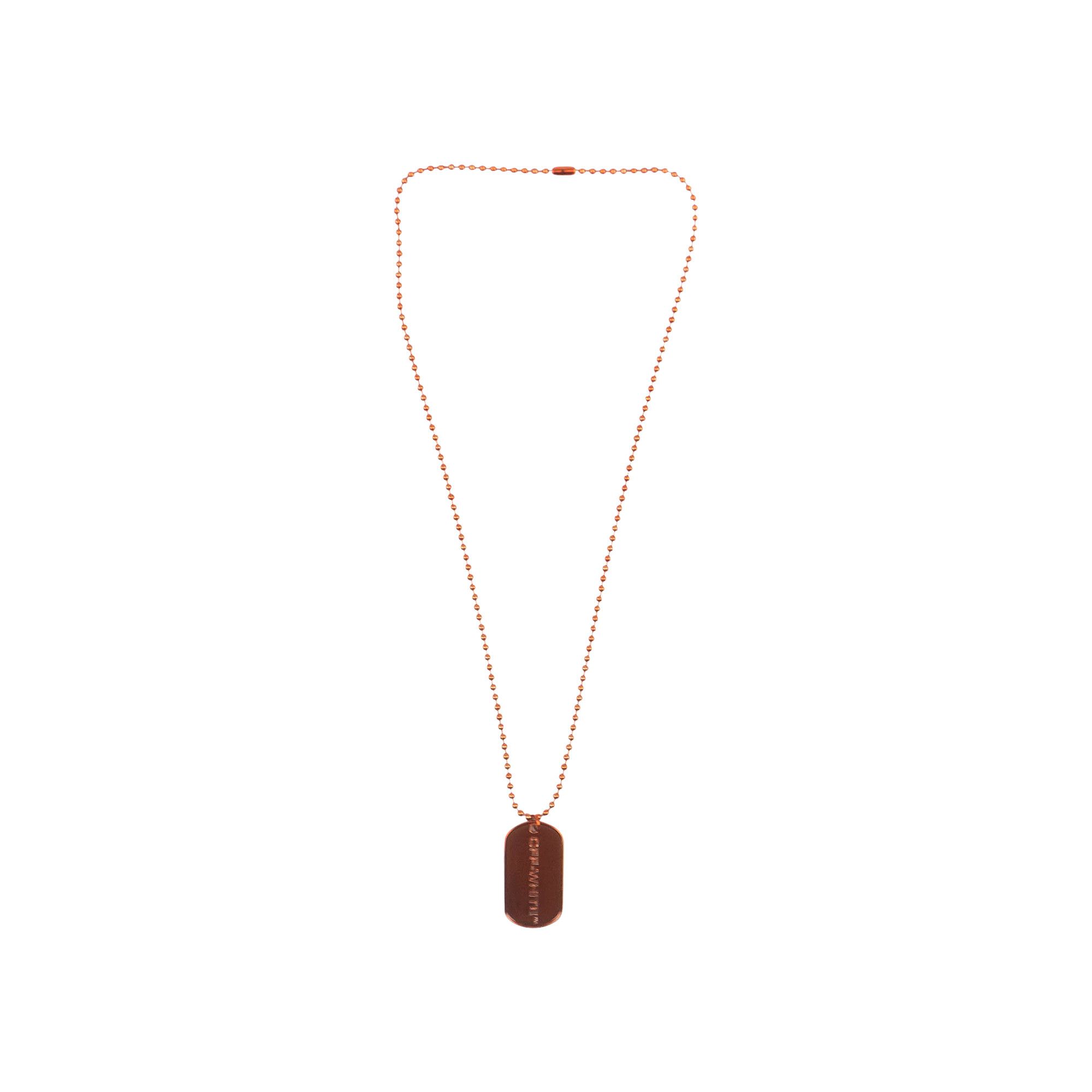 Off white deals dog tag