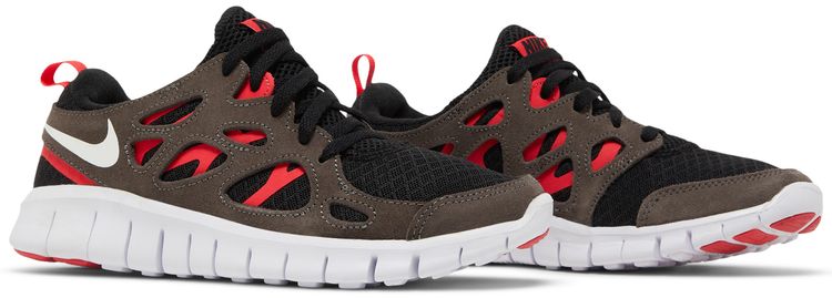 Nike Free Run 2 GS Black Siren Red