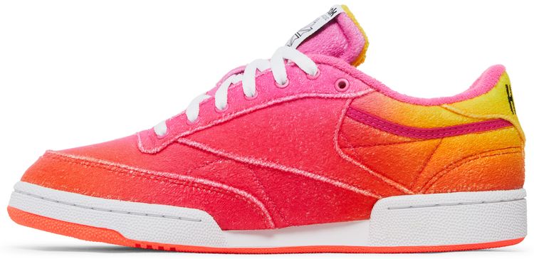 Daniel Moon x Reebok Club C 85 Atomic Pink Alert Yellow