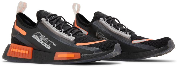 Adidas NMD R1 Spectoo Black Team Solar Orange