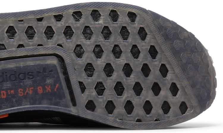 Adidas NMD R1 Spectoo Black Team Solar Orange