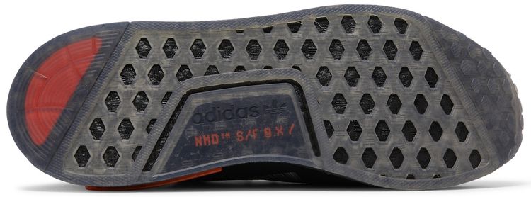 Adidas NMD R1 Spectoo Black Team Solar Orange