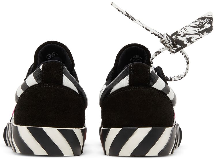 Off White Wmns Vulc Sneaker Black Violet