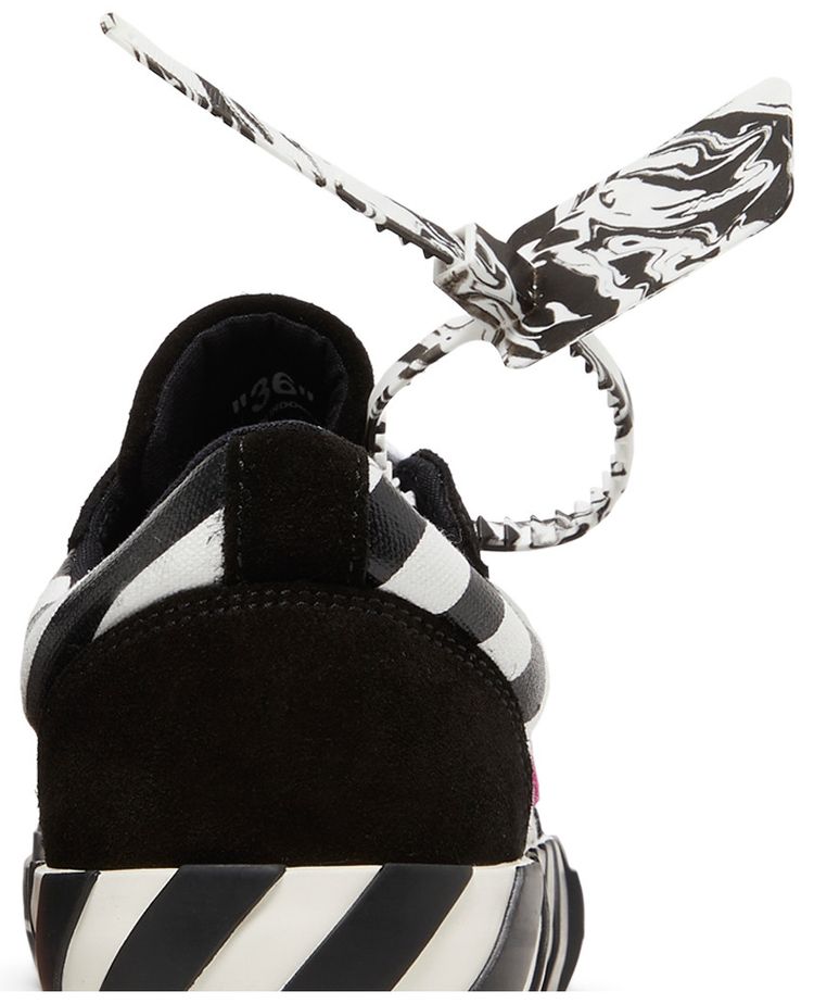 Off White Wmns Vulc Sneaker Black Violet