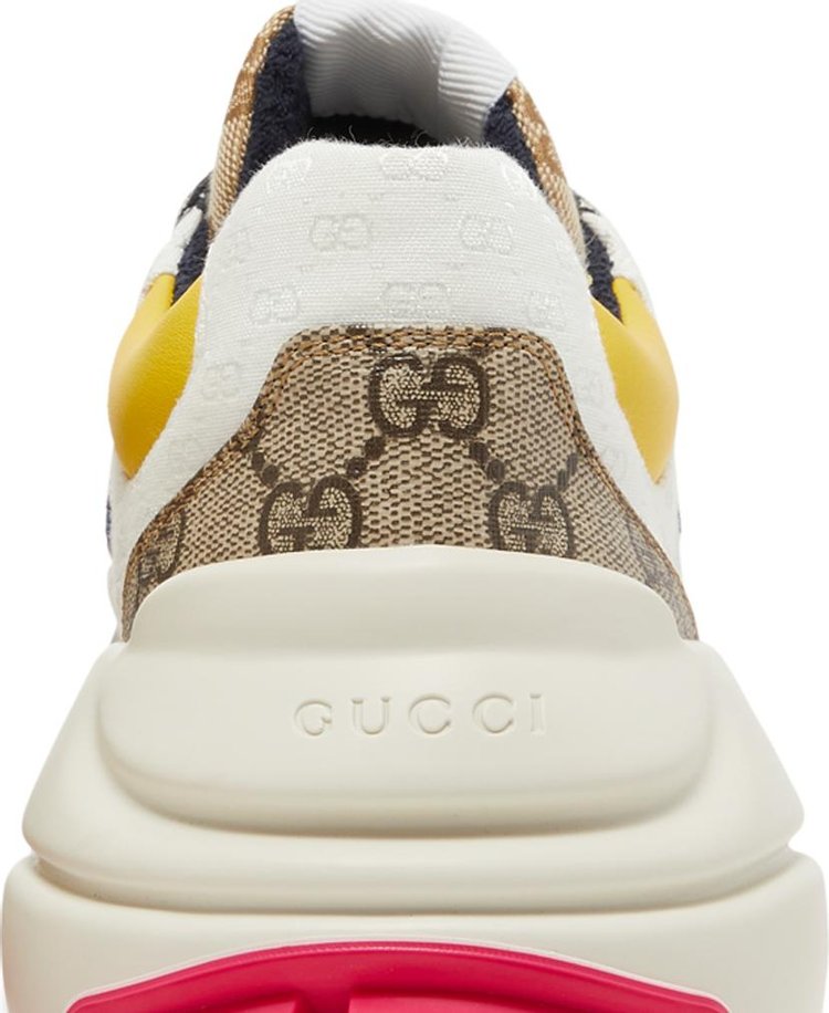 Gucci GG Rhyton Beige White Yellow