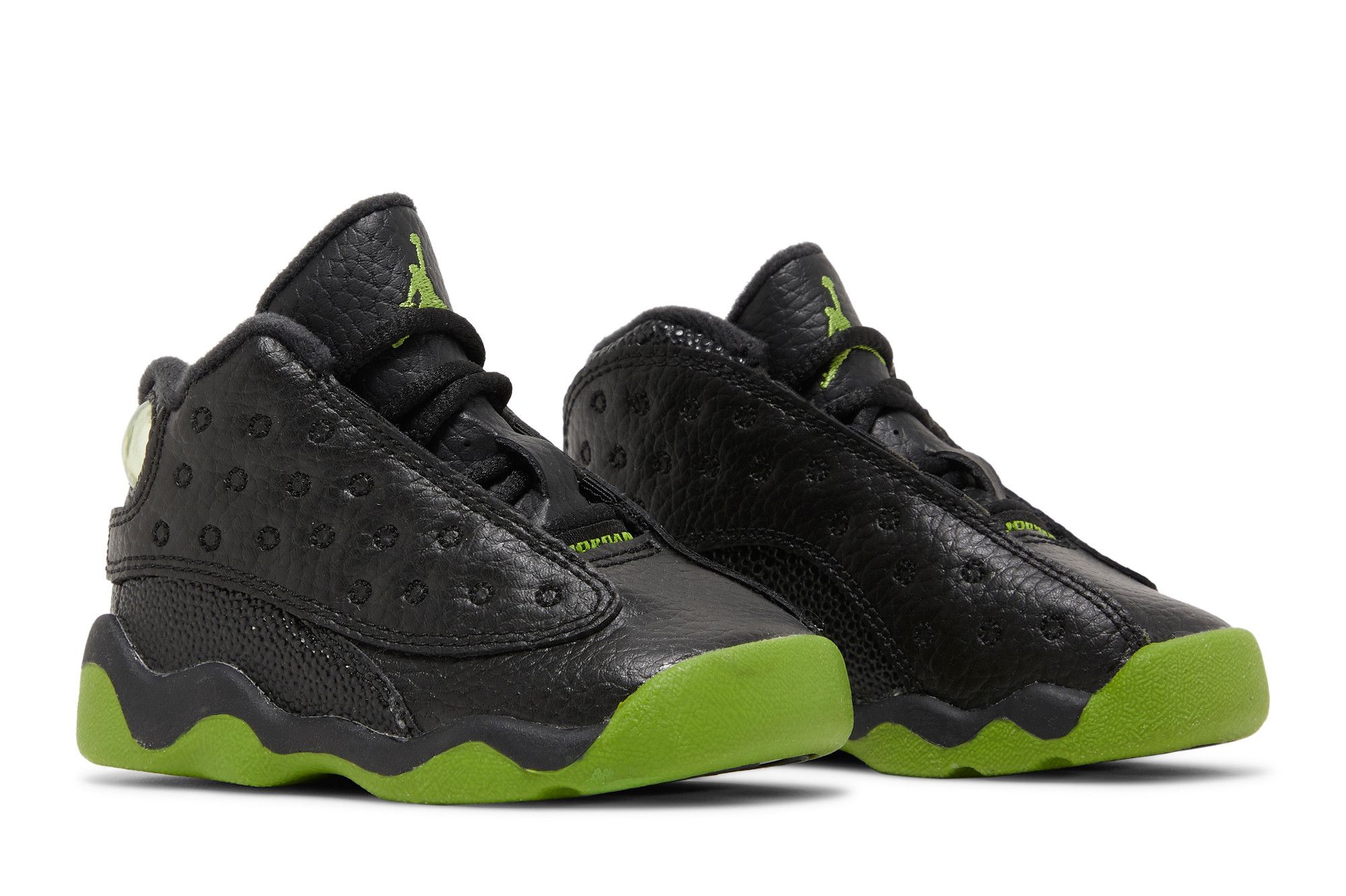 air jordan retro 13 black and altitude green