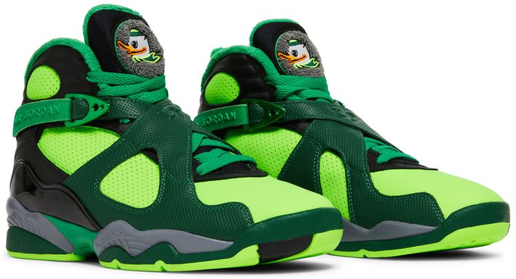 Air Jordan VIII University of Oregon   Gorge Green PE