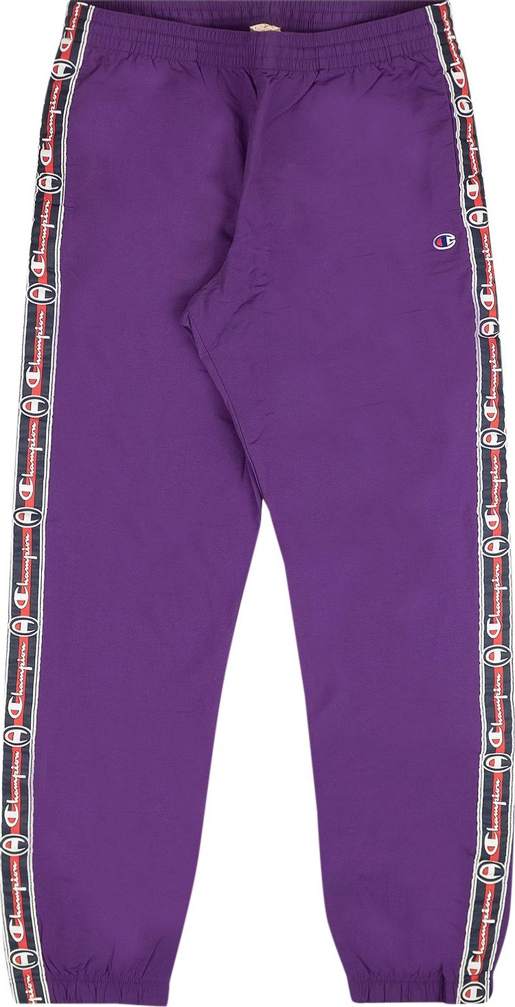 Champion Logo Track Pants 'Purple'
