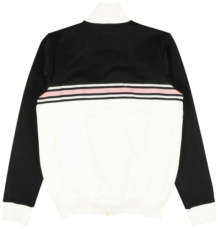 Casablanca Side Stripe Zip Up Track Jacket Black