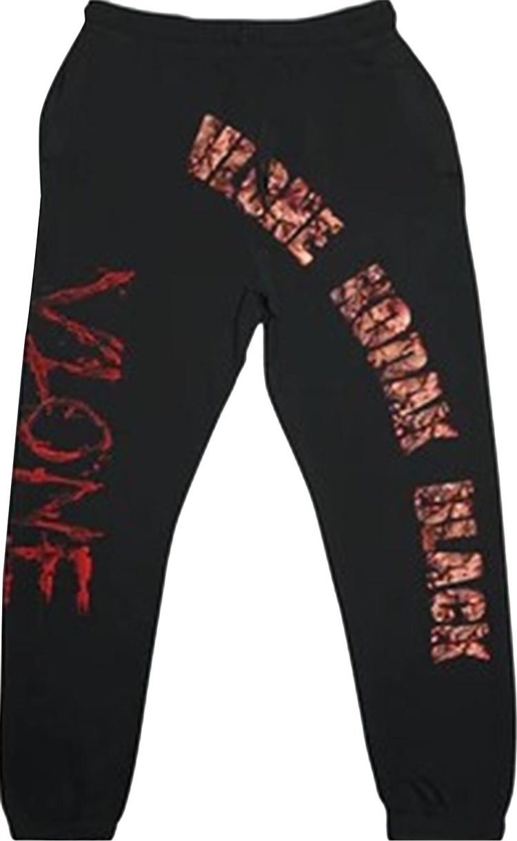 Vlone Zombie Joggers Sweatpants Black