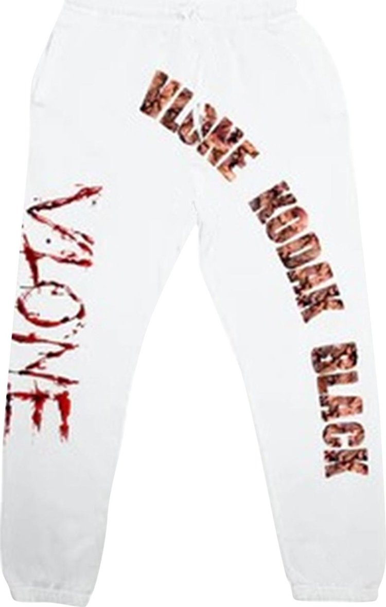 Vlone Zombie Joggers Sweatpants 'White'