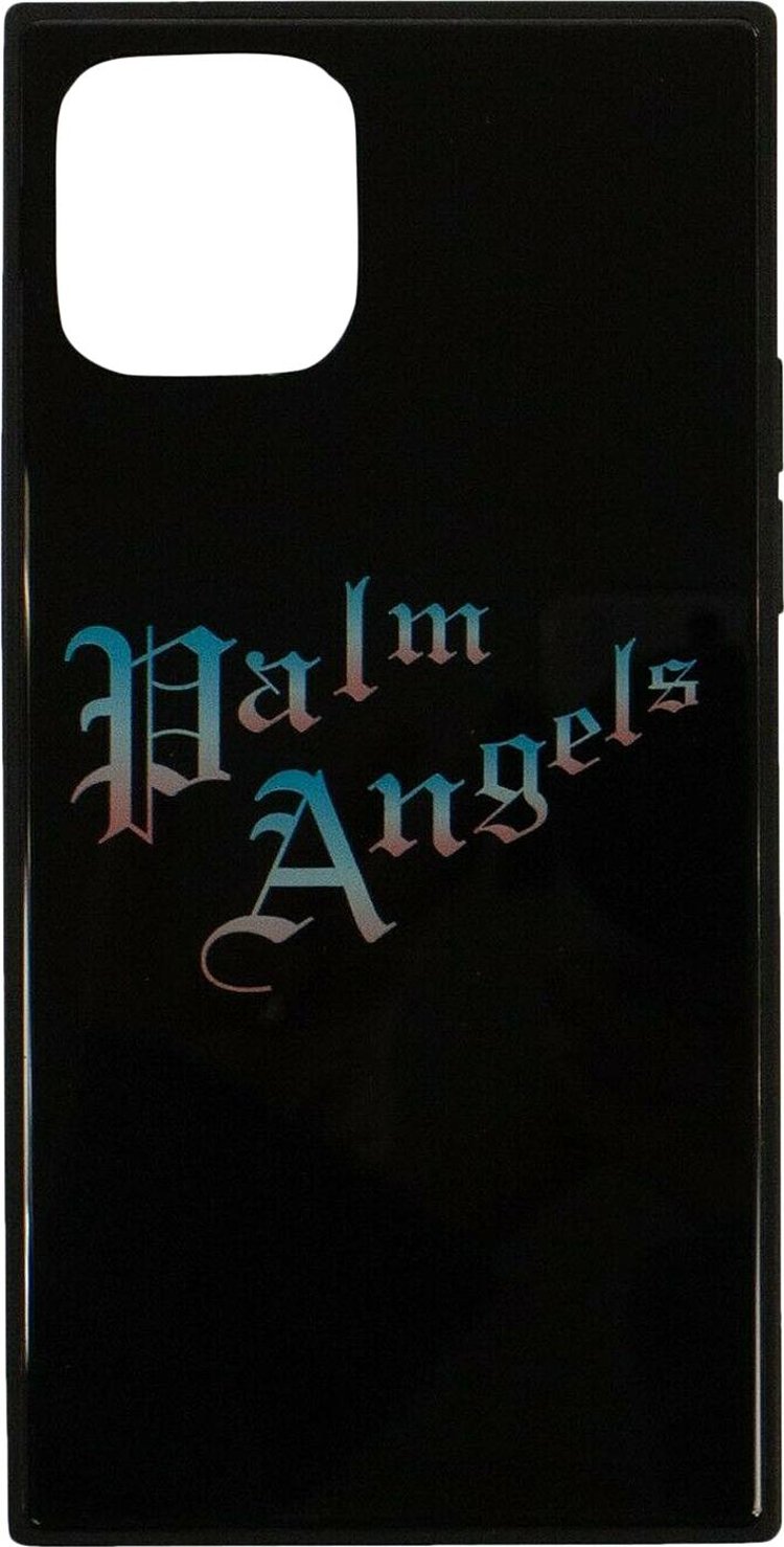 Palm Angels Gothic Square Phone Case 'Black'