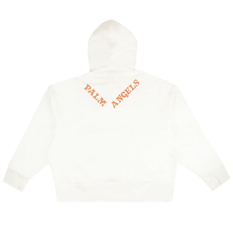 Palm Angels Hidden Women Topless Exotic Hoodie White