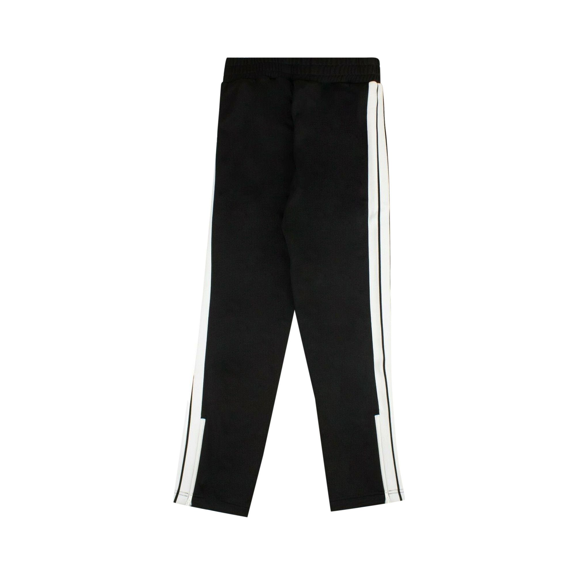 Buy Palm Angels White Logo Classic Track Pants 'Black/White