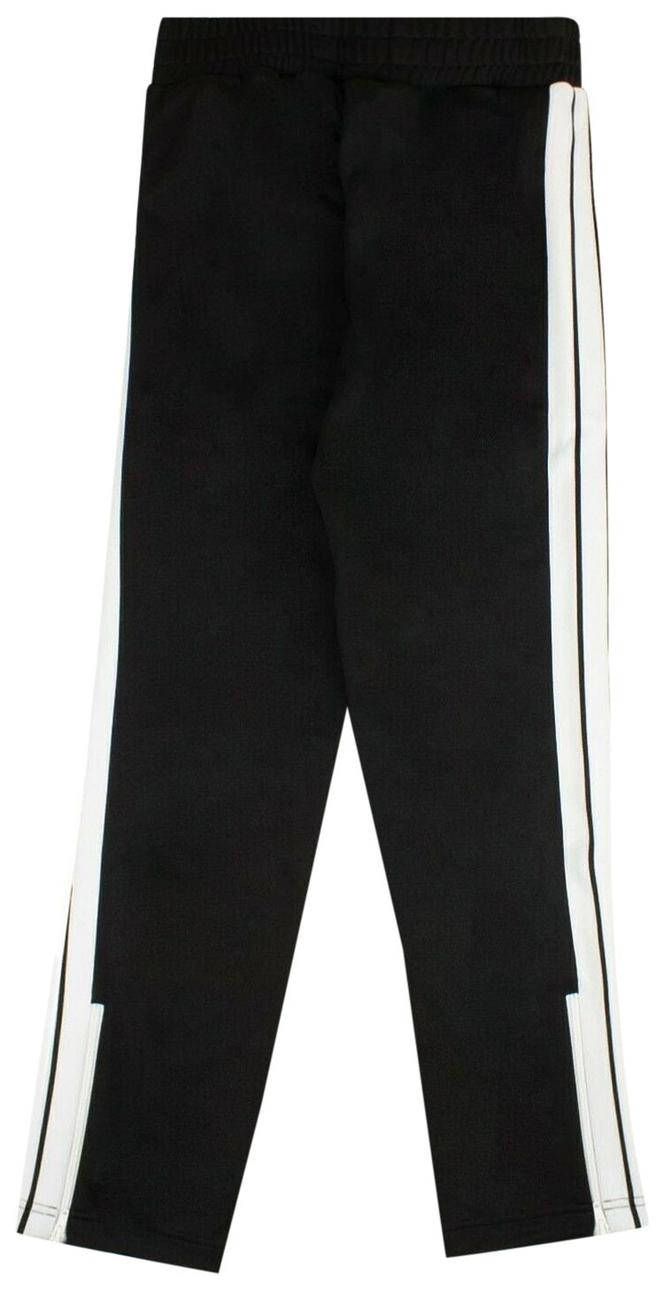 Palm Angels White Logo Classic Track Pants BlackWhite