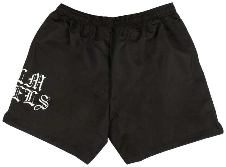 Palm Angels Logo Track Shorts Black