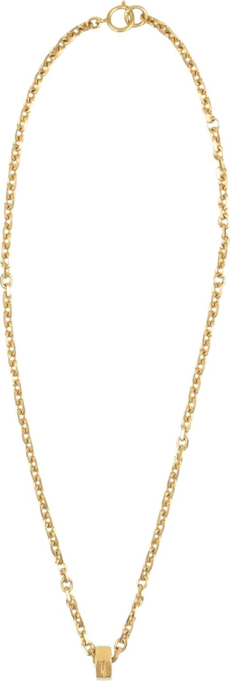 Off-White Hexnut Necklace XL 'Gold'