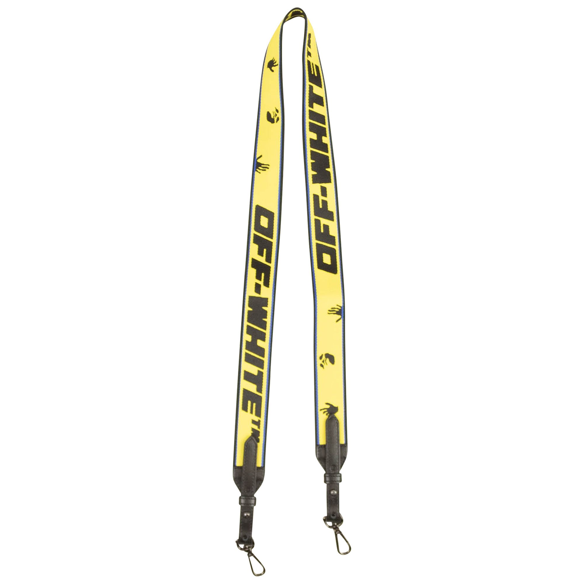 Off white bag strap yellow on sale