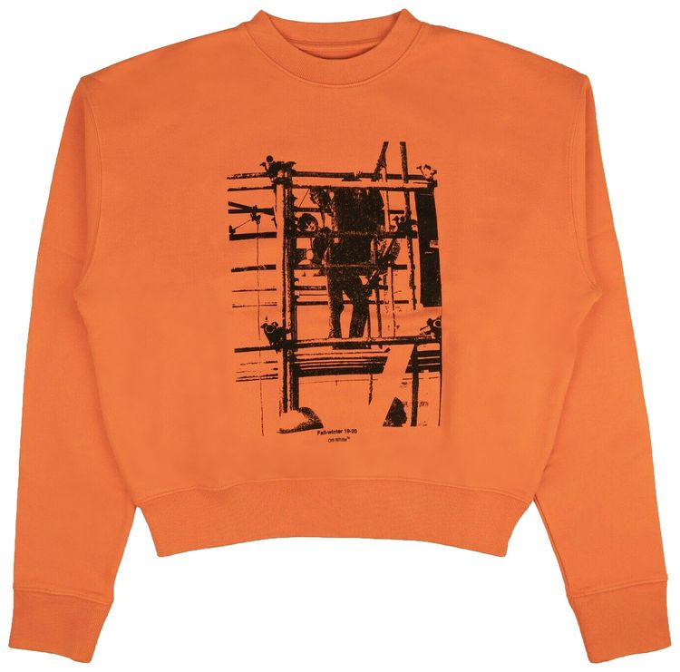 Off white tape hoodie orange clearance