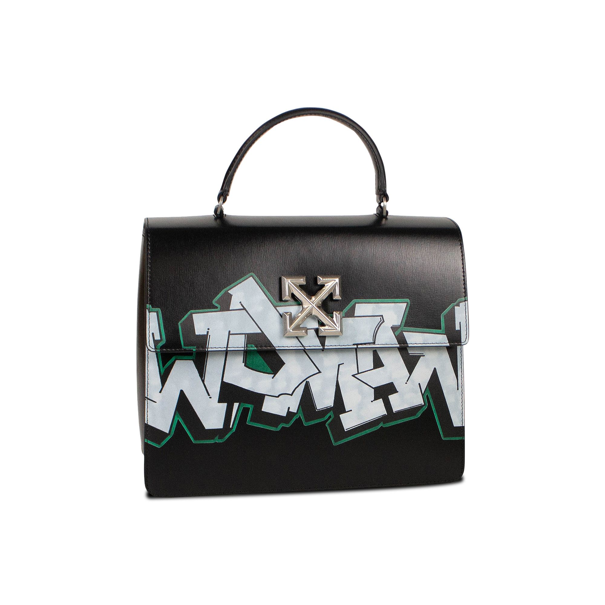 Off white store jitney graffiti bag