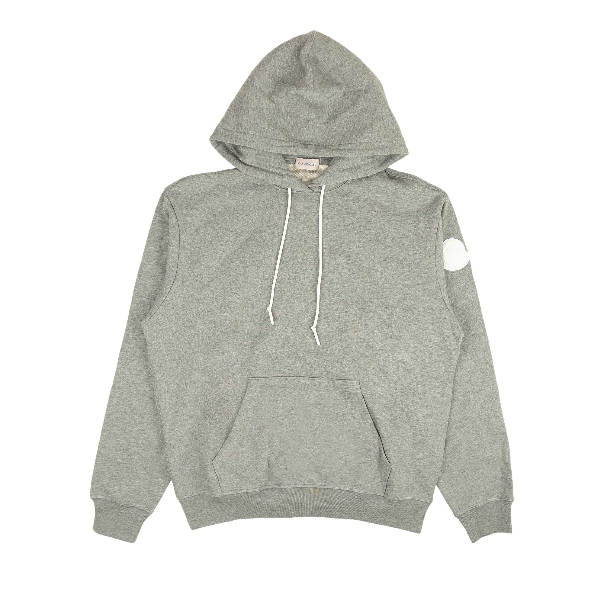Buy Moncler Maglia Con Cappuccio Hoodie Sweatshirt Grey